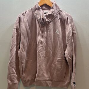 Reebok Women's Zip Up Sweater in Taupe